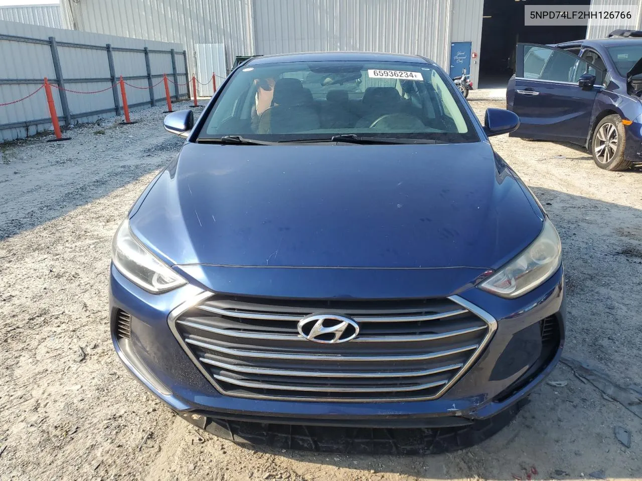 5NPD74LF2HH126766 2017 Hyundai Elantra Se