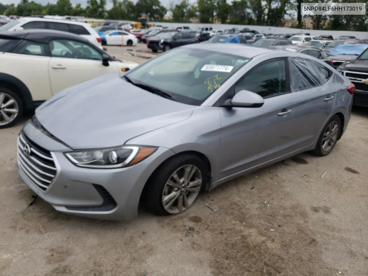 5NPD84LF6HH173019 2017 Hyundai Elantra Se