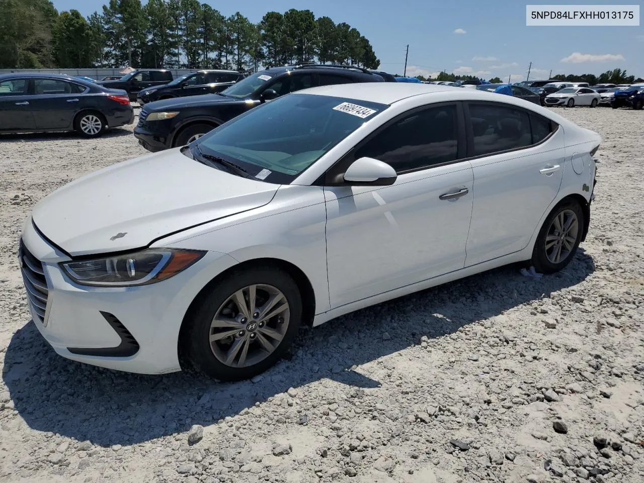 5NPD84LFXHH013175 2017 Hyundai Elantra Se