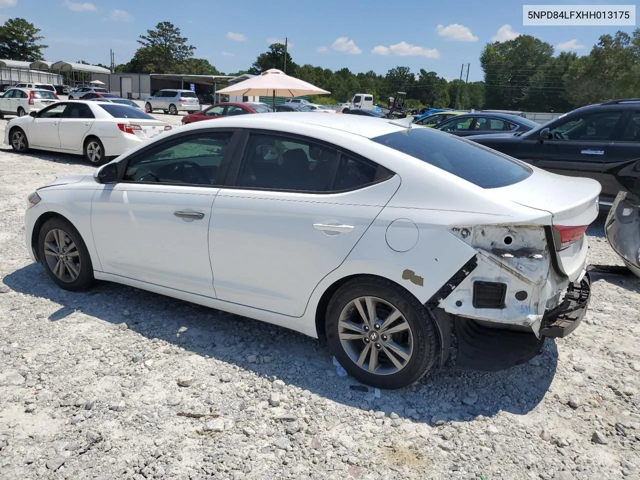 2017 Hyundai Elantra Se VIN: 5NPD84LFXHH013175 Lot: 66097434