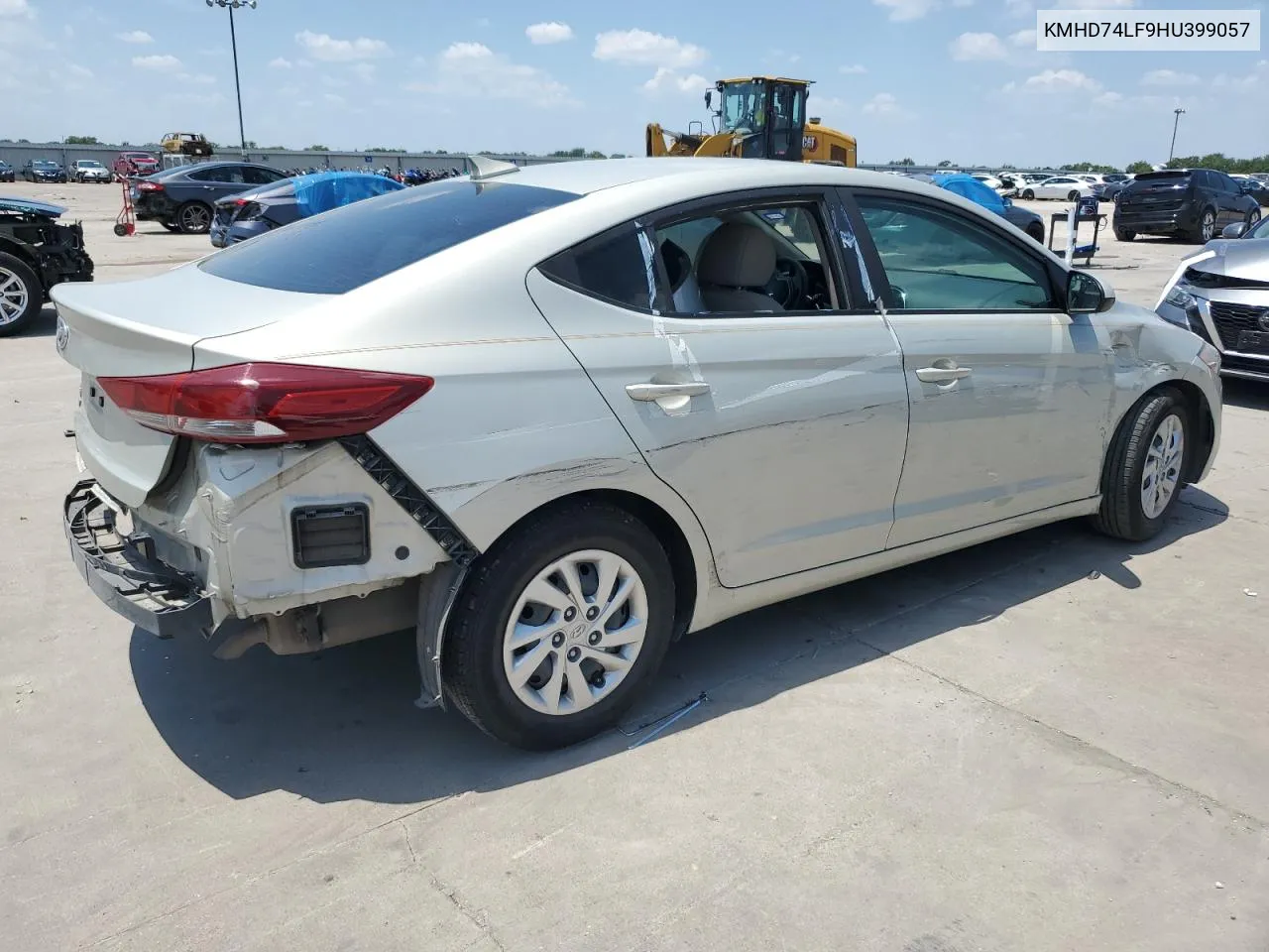 KMHD74LF9HU399057 2017 Hyundai Elantra Se