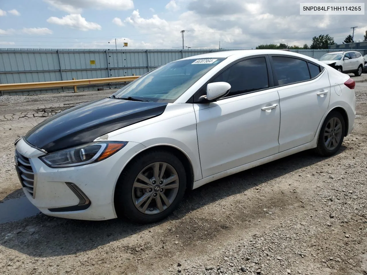 5NPD84LF1HH114265 2017 Hyundai Elantra Se