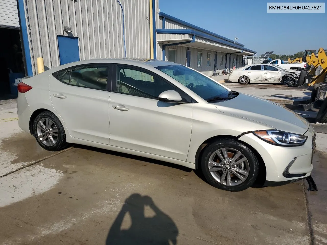 2017 Hyundai Elantra Se VIN: KMHD84LF0HU427521 Lot: 66317914