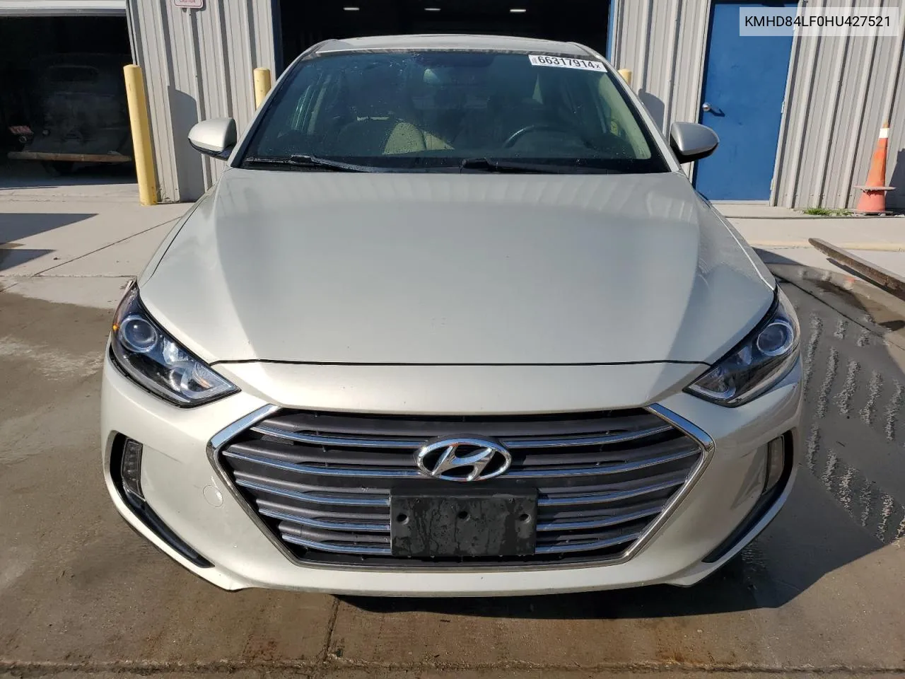 2017 Hyundai Elantra Se VIN: KMHD84LF0HU427521 Lot: 66317914