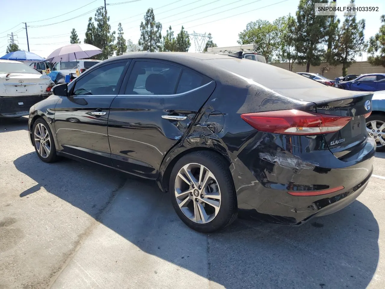 2017 Hyundai Elantra Se VIN: 5NPD84LF5HH033592 Lot: 66424364