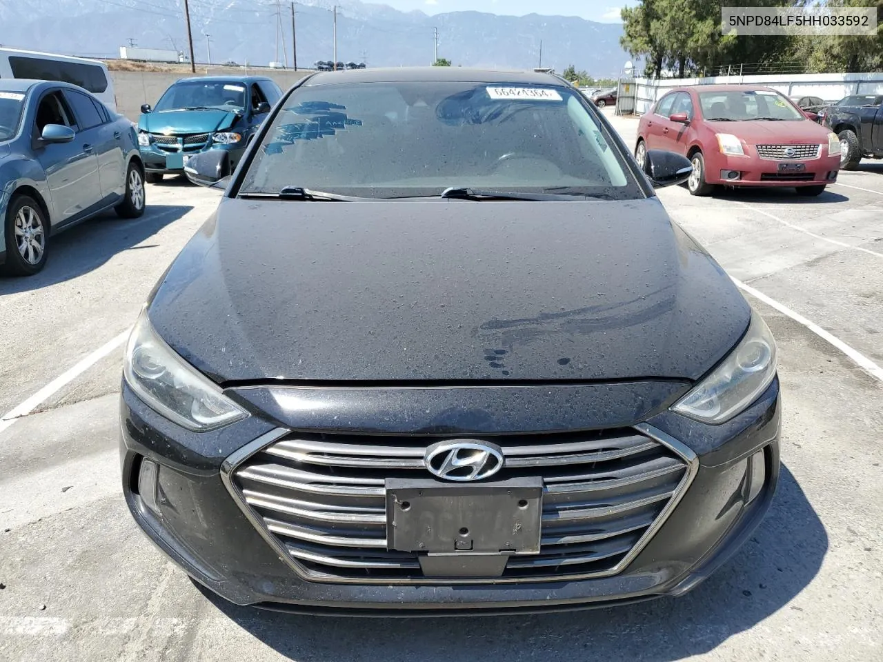 2017 Hyundai Elantra Se VIN: 5NPD84LF5HH033592 Lot: 66424364