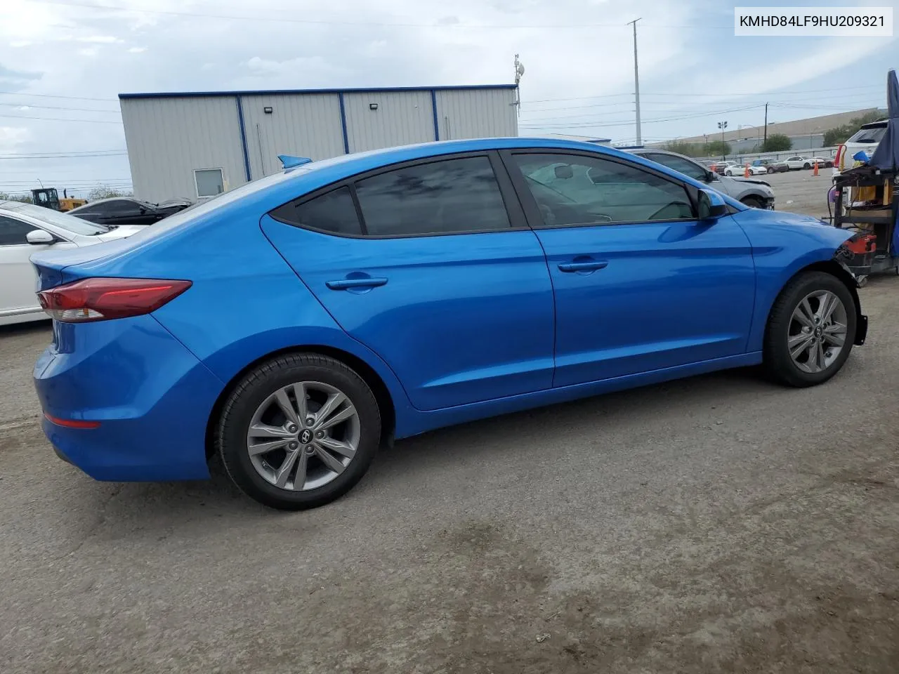 KMHD84LF9HU209321 2017 Hyundai Elantra Se