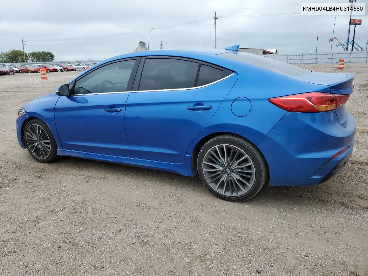 KMHD04LB4HU314580 2017 Hyundai Elantra Sport