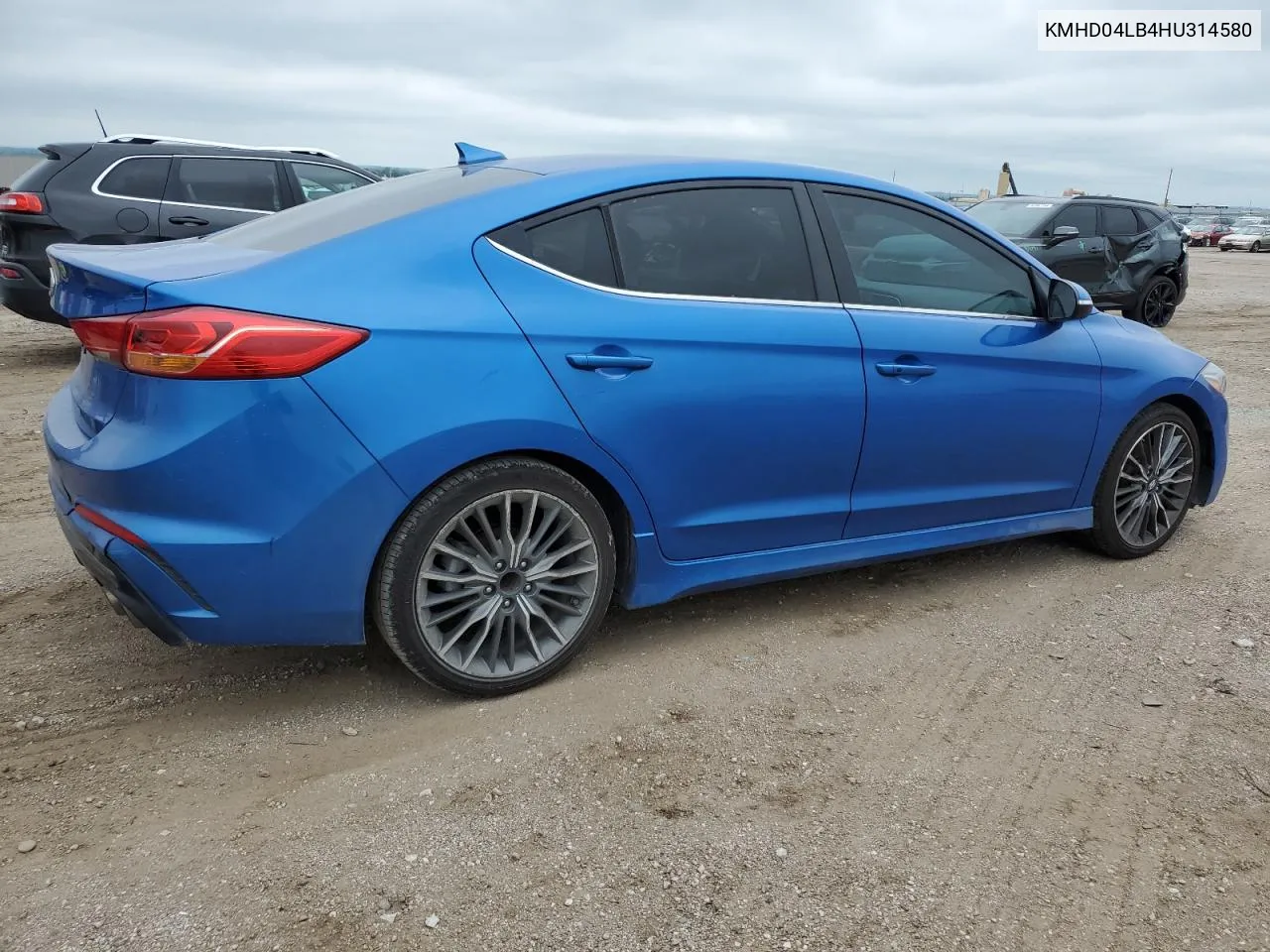 KMHD04LB4HU314580 2017 Hyundai Elantra Sport