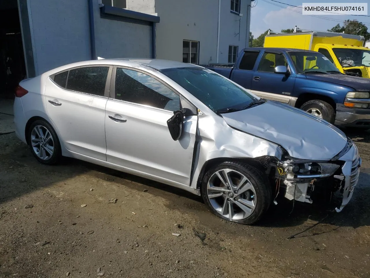 KMHD84LF5HU074161 2017 Hyundai Elantra Se