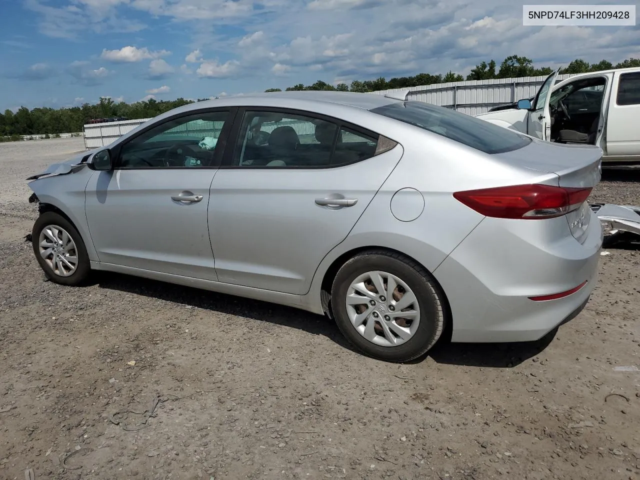 5NPD74LF3HH209428 2017 Hyundai Elantra Se