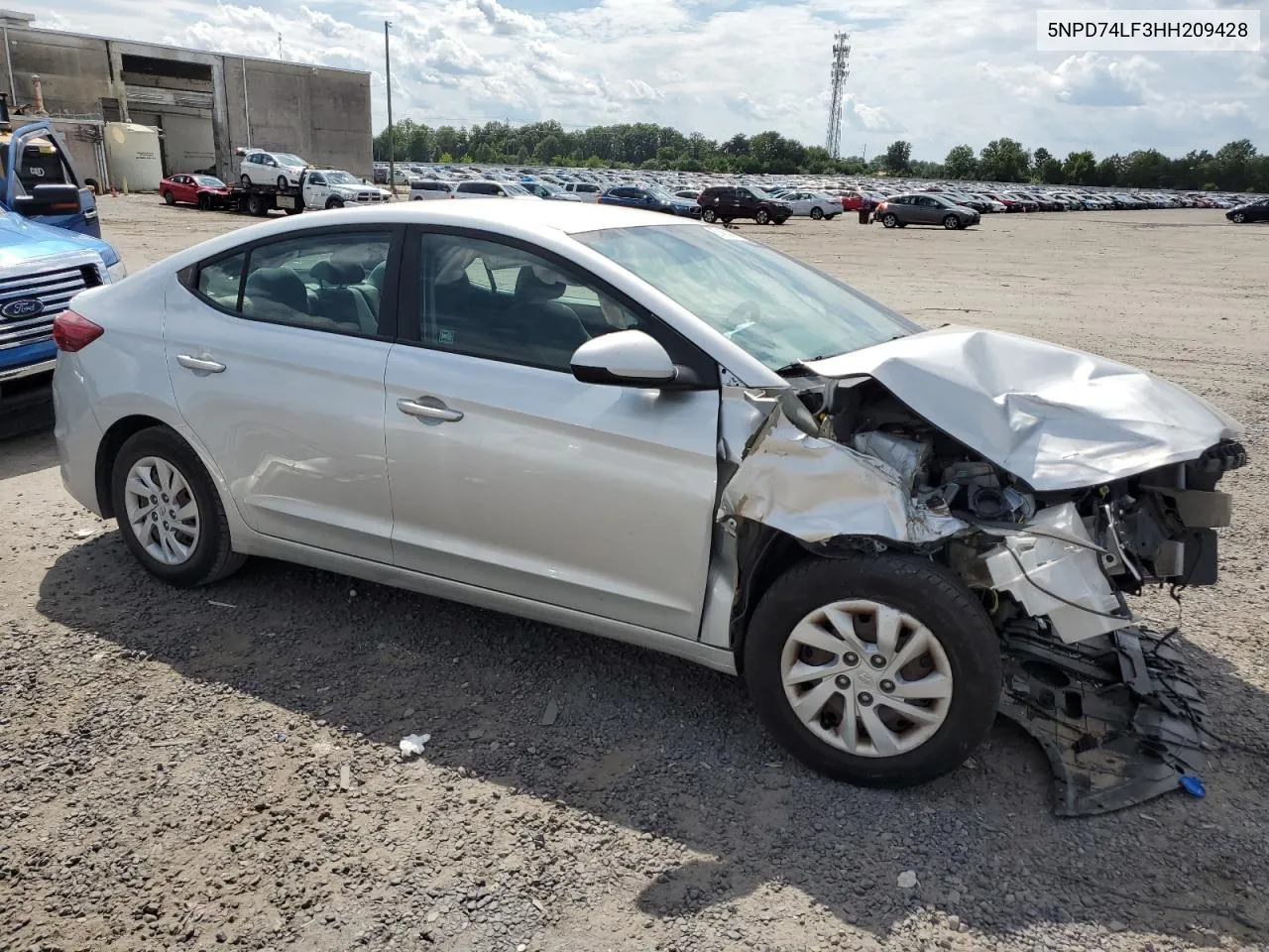 2017 Hyundai Elantra Se VIN: 5NPD74LF3HH209428 Lot: 67462424