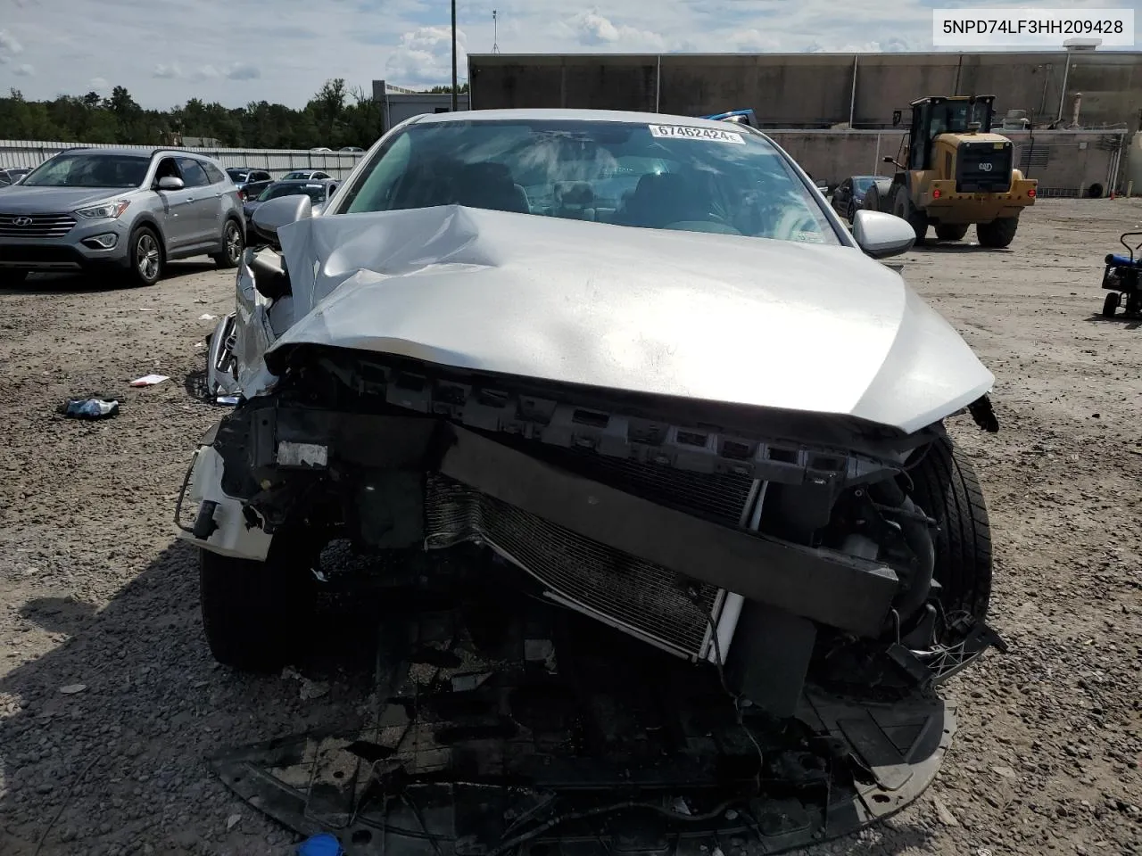 5NPD74LF3HH209428 2017 Hyundai Elantra Se