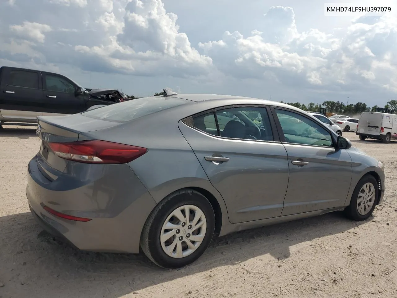 KMHD74LF9HU397079 2017 Hyundai Elantra Se