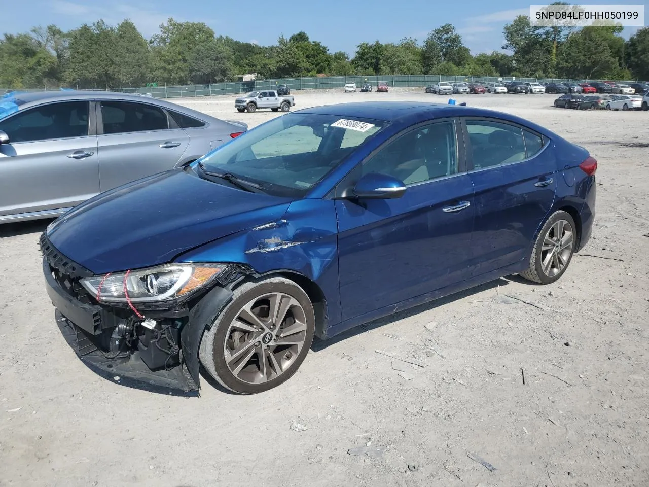 2017 Hyundai Elantra Se VIN: 5NPD84LF0HH050199 Lot: 67868074