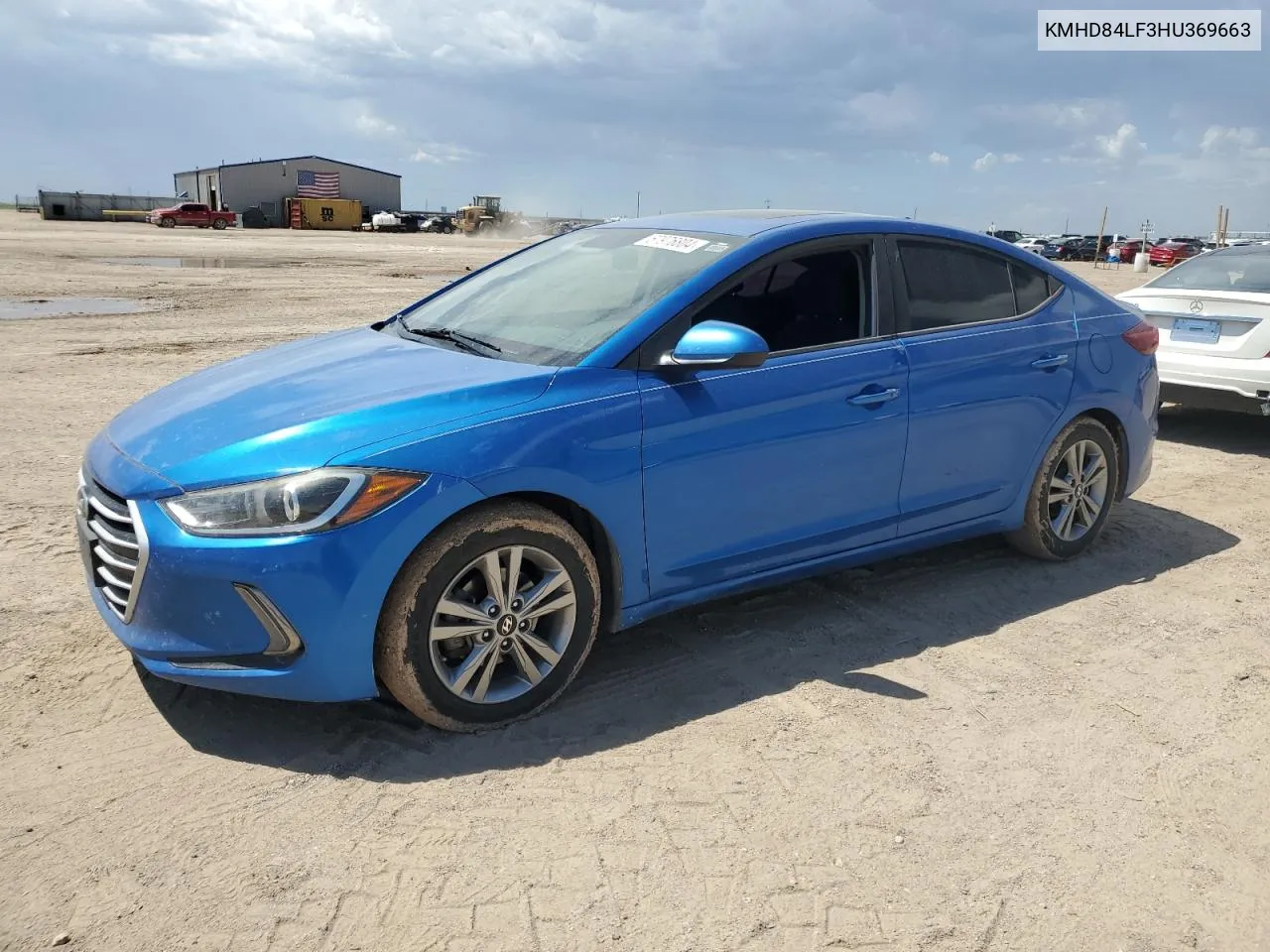 2017 Hyundai Elantra Se VIN: KMHD84LF3HU369663 Lot: 67976804