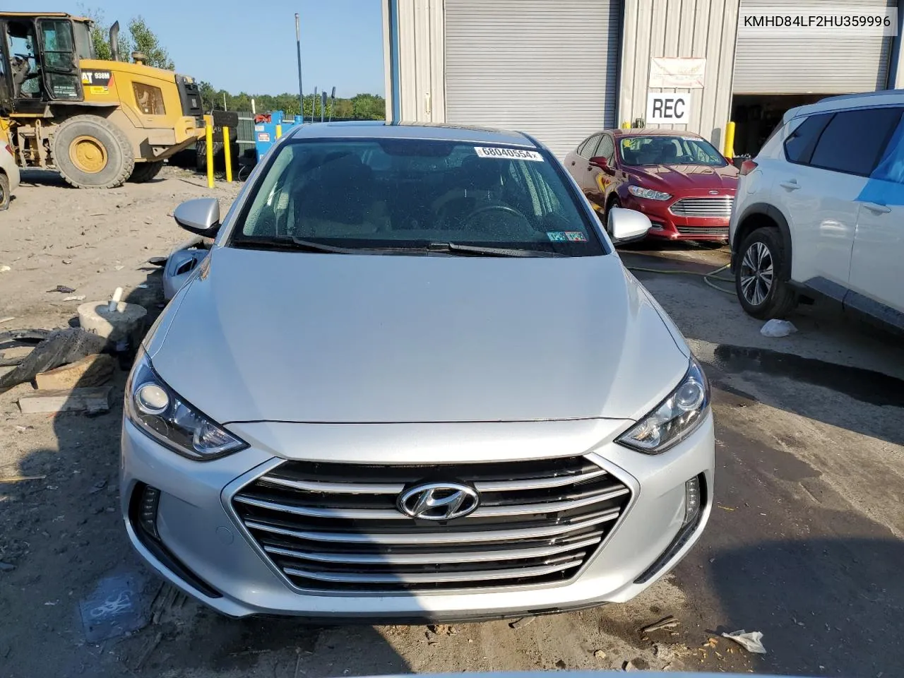 KMHD84LF2HU359996 2017 Hyundai Elantra Se