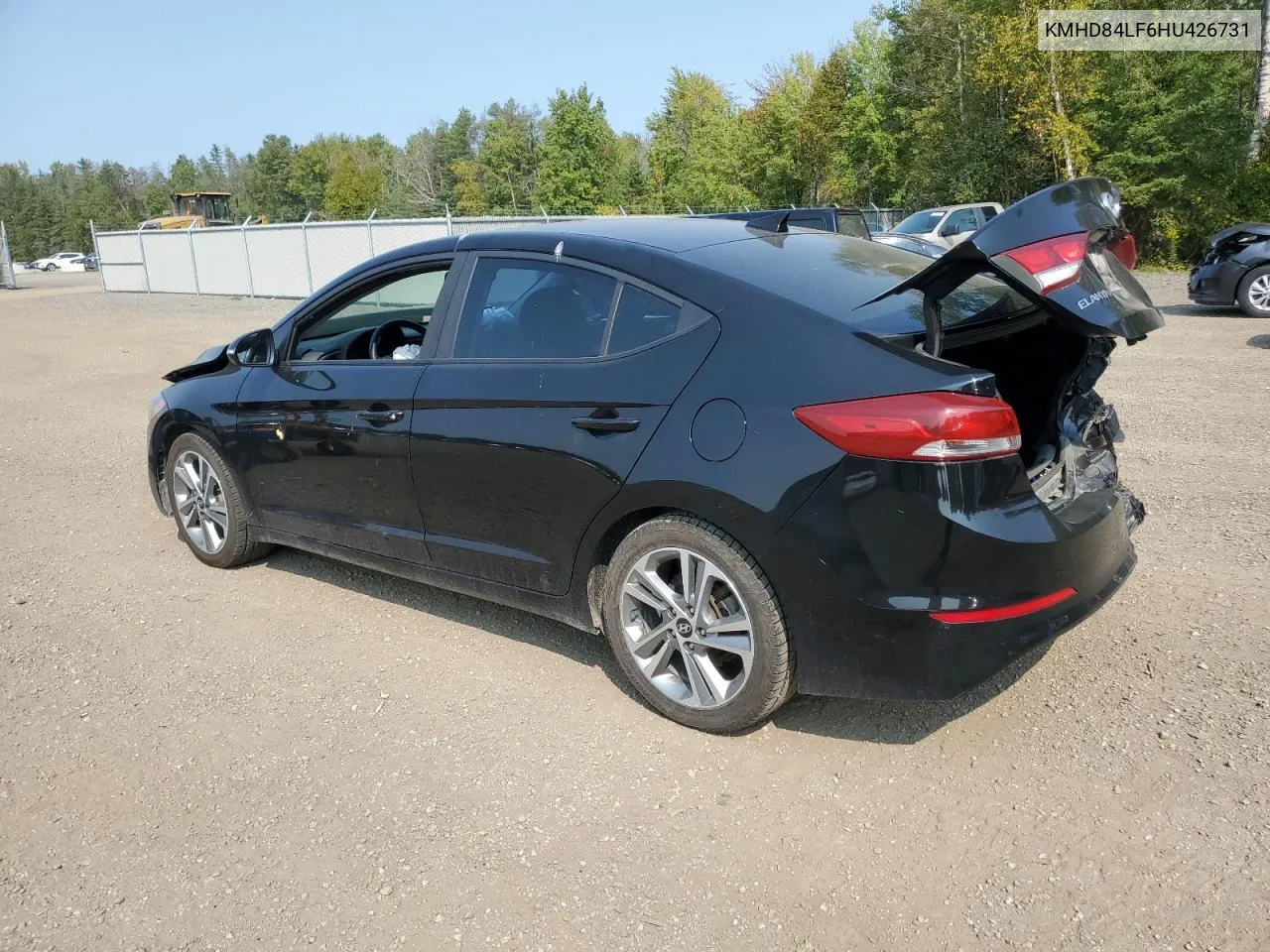 KMHD84LF6HU426731 2017 Hyundai Elantra Se