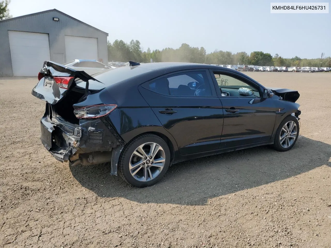 KMHD84LF6HU426731 2017 Hyundai Elantra Se