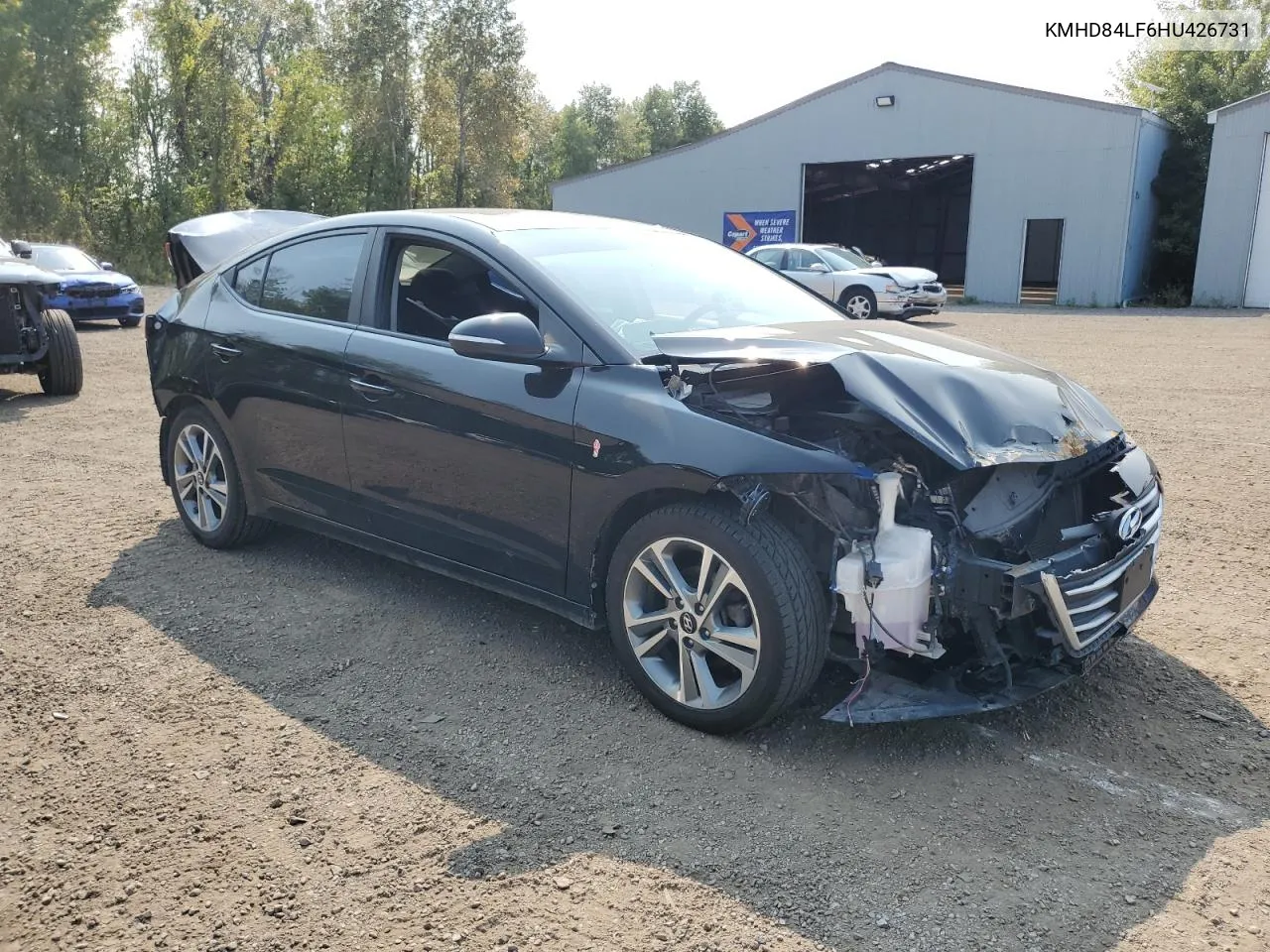 KMHD84LF6HU426731 2017 Hyundai Elantra Se