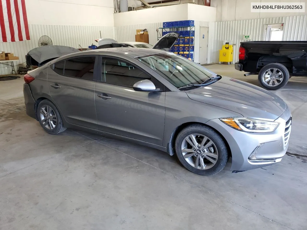 KMHD84LF8HU362563 2017 Hyundai Elantra Se