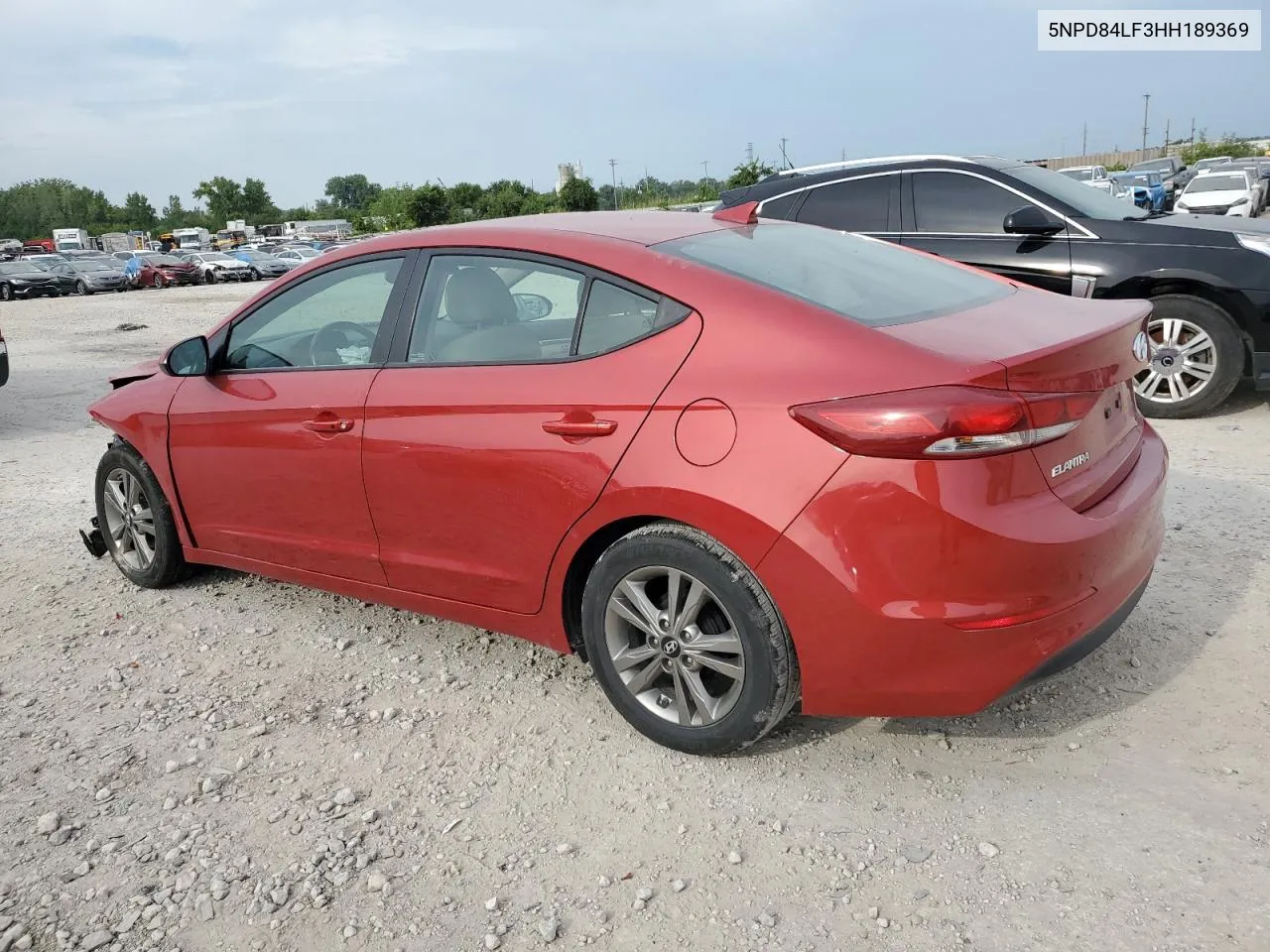 5NPD84LF3HH189369 2017 Hyundai Elantra Se