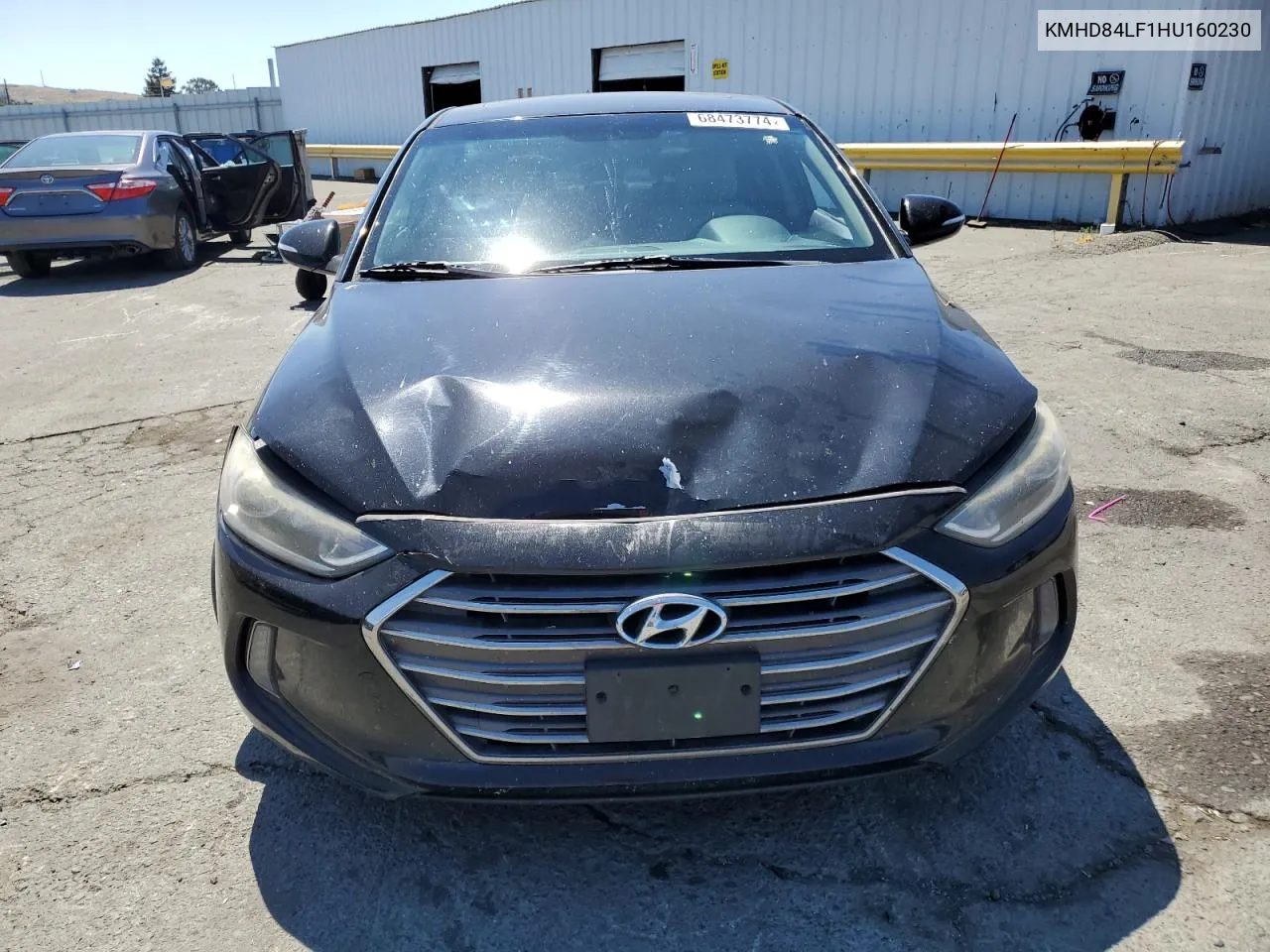 KMHD84LF1HU160230 2017 Hyundai Elantra Se