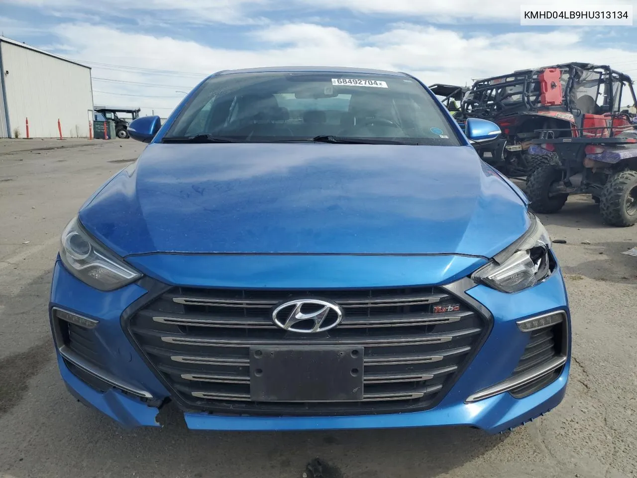 KMHD04LB9HU313134 2017 Hyundai Elantra Sport