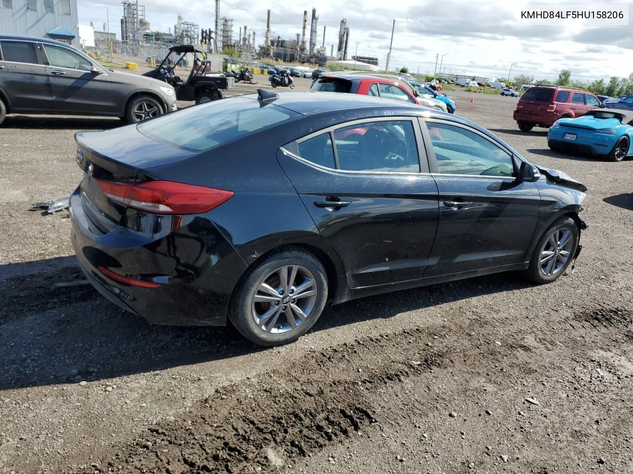 KMHD84LF5HU158206 2017 Hyundai Elantra Se