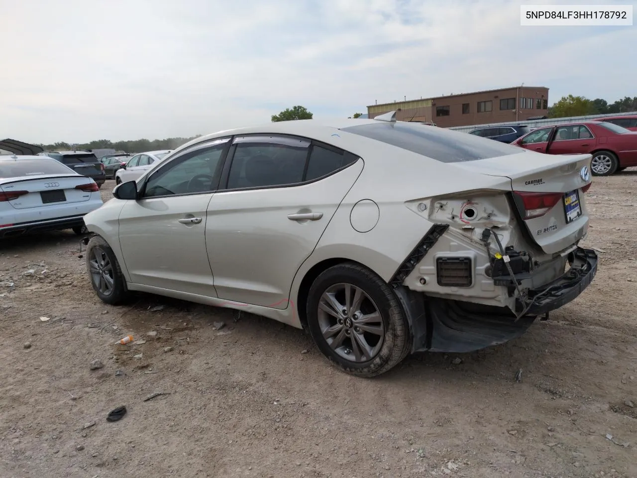 2017 Hyundai Elantra Se VIN: 5NPD84LF3HH178792 Lot: 68668684