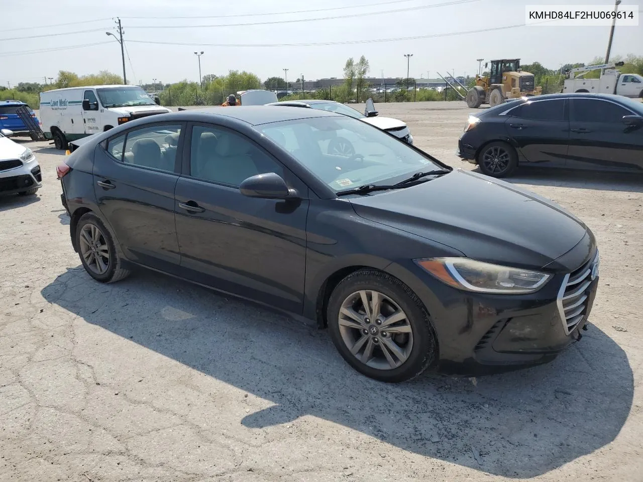 KMHD84LF2HU069614 2017 Hyundai Elantra Se