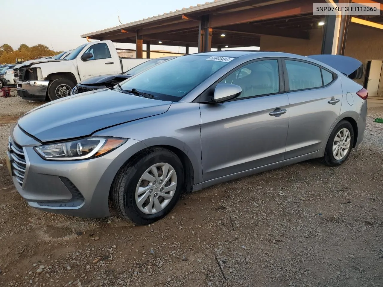 5NPD74LF3HH112360 2017 Hyundai Elantra Se