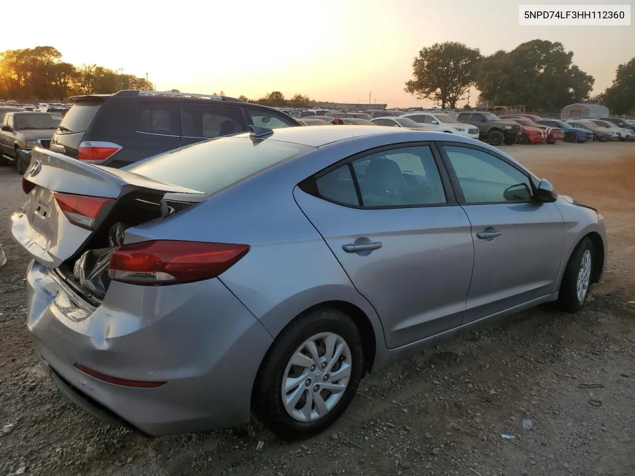 2017 Hyundai Elantra Se VIN: 5NPD74LF3HH112360 Lot: 68940494