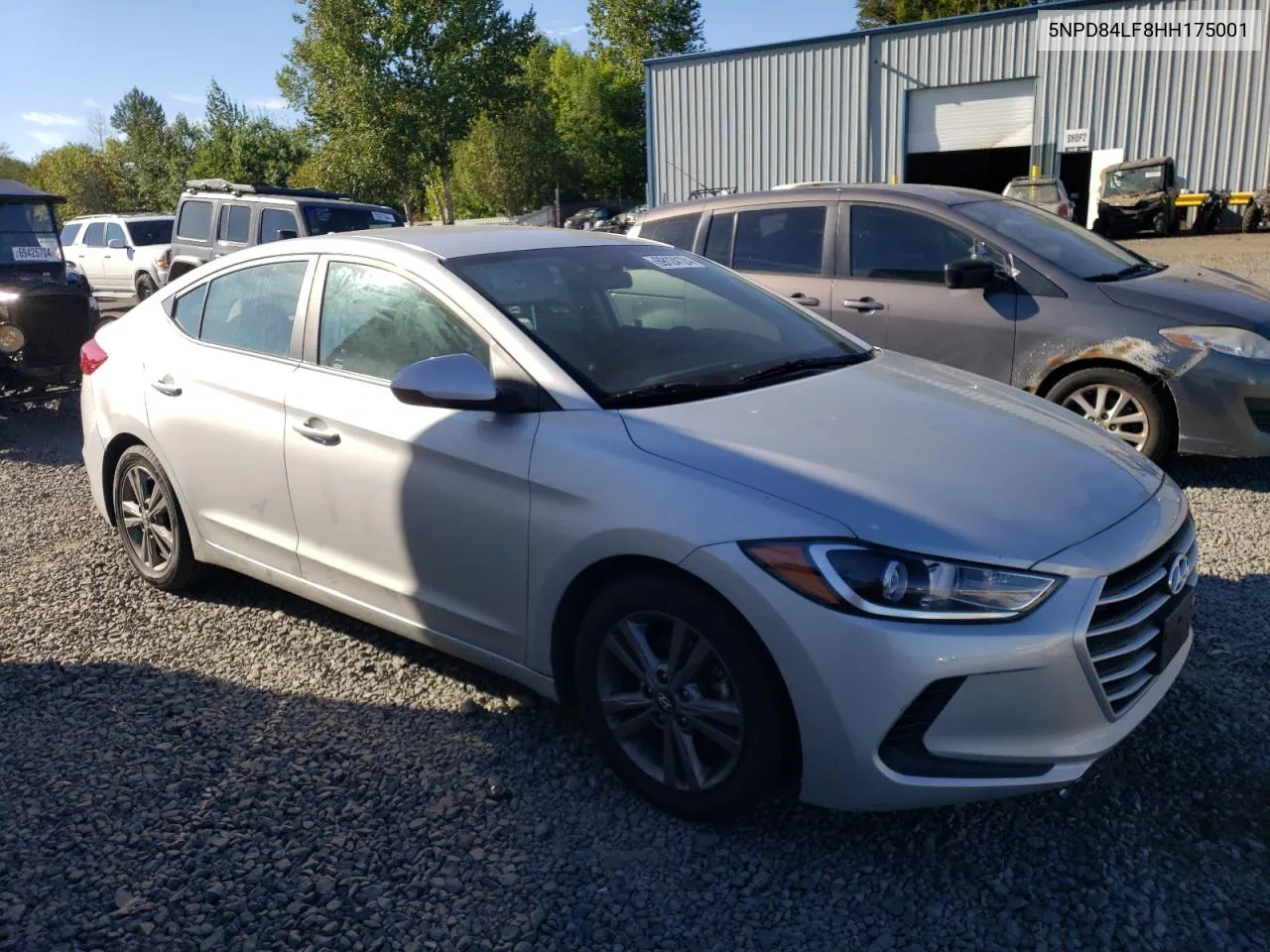 5NPD84LF8HH175001 2017 Hyundai Elantra Se