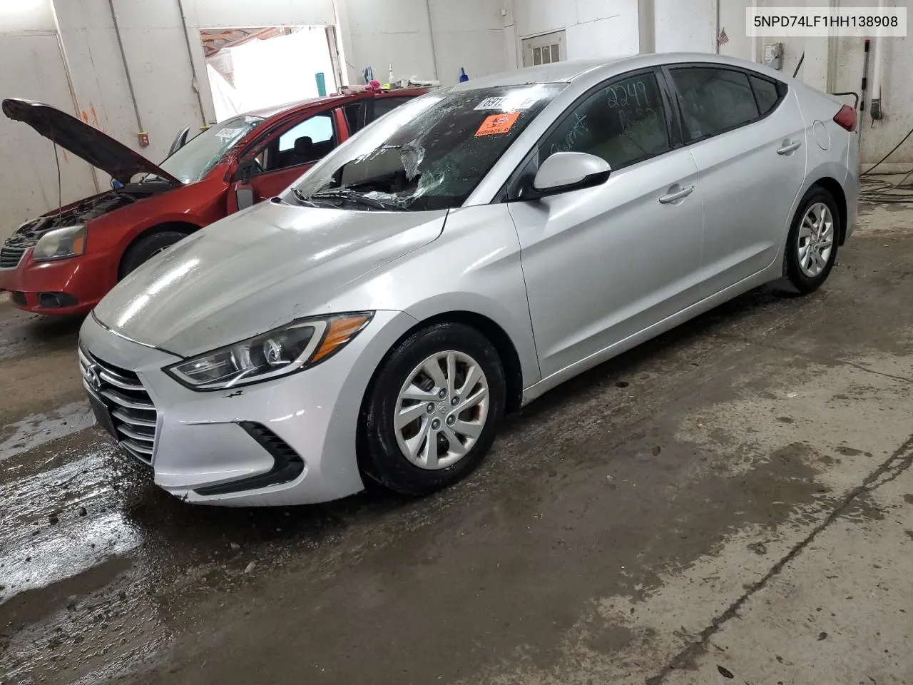 5NPD74LF1HH138908 2017 Hyundai Elantra Se