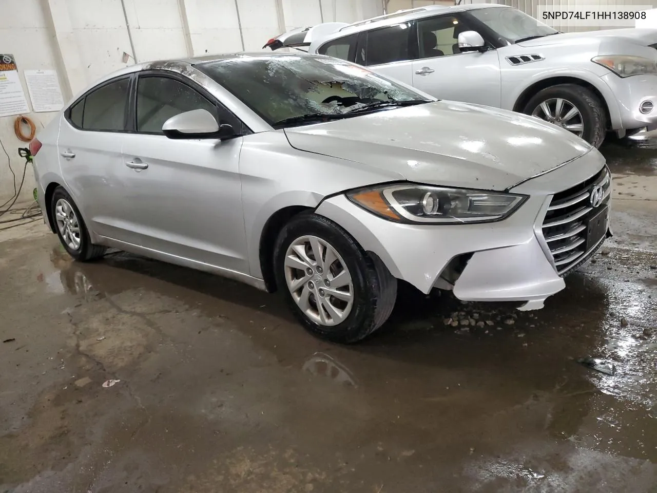 2017 Hyundai Elantra Se VIN: 5NPD74LF1HH138908 Lot: 69190094