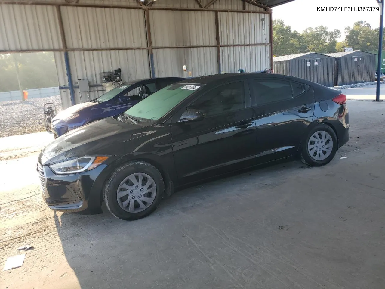 KMHD74LF3HU367379 2017 Hyundai Elantra Se