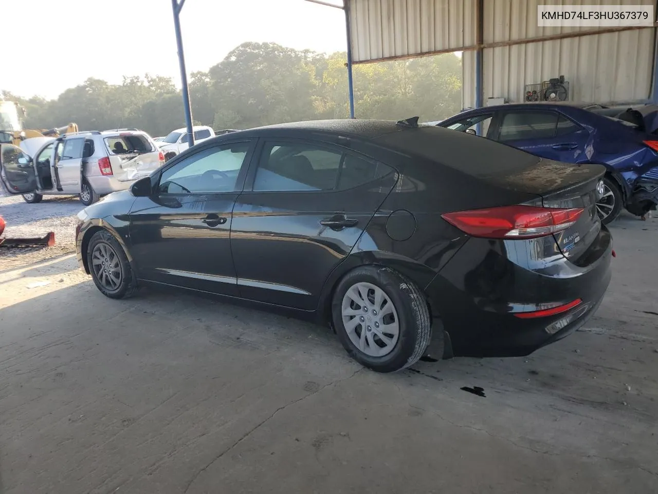 2017 Hyundai Elantra Se VIN: KMHD74LF3HU367379 Lot: 69215054