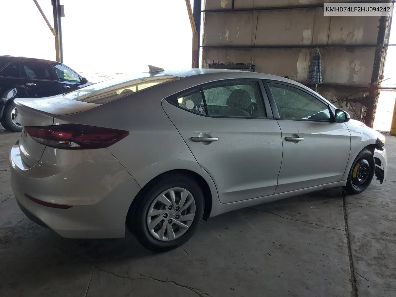 2017 Hyundai Elantra Se VIN: KMHD74LF2HU094242 Lot: 69233054