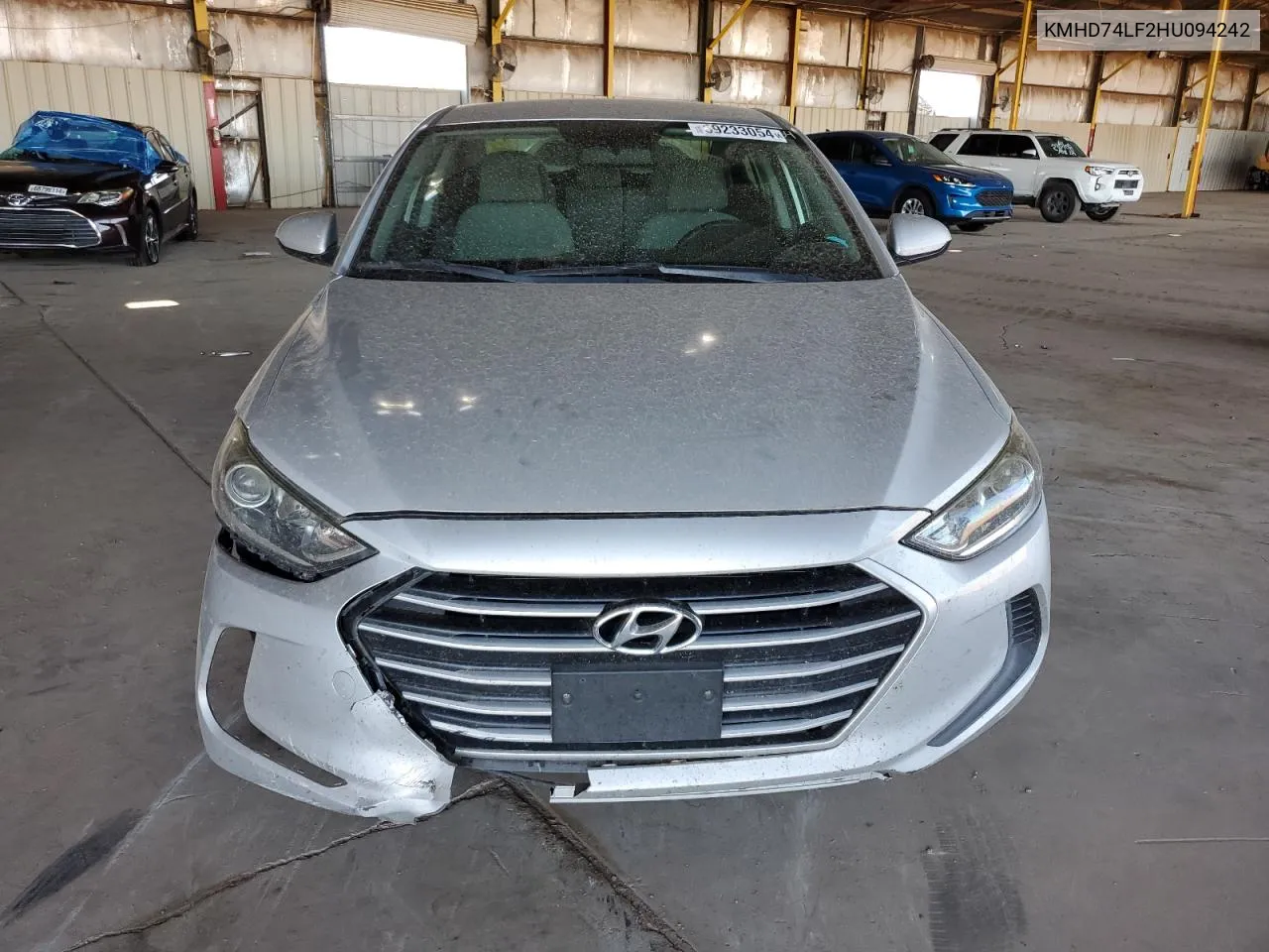 KMHD74LF2HU094242 2017 Hyundai Elantra Se