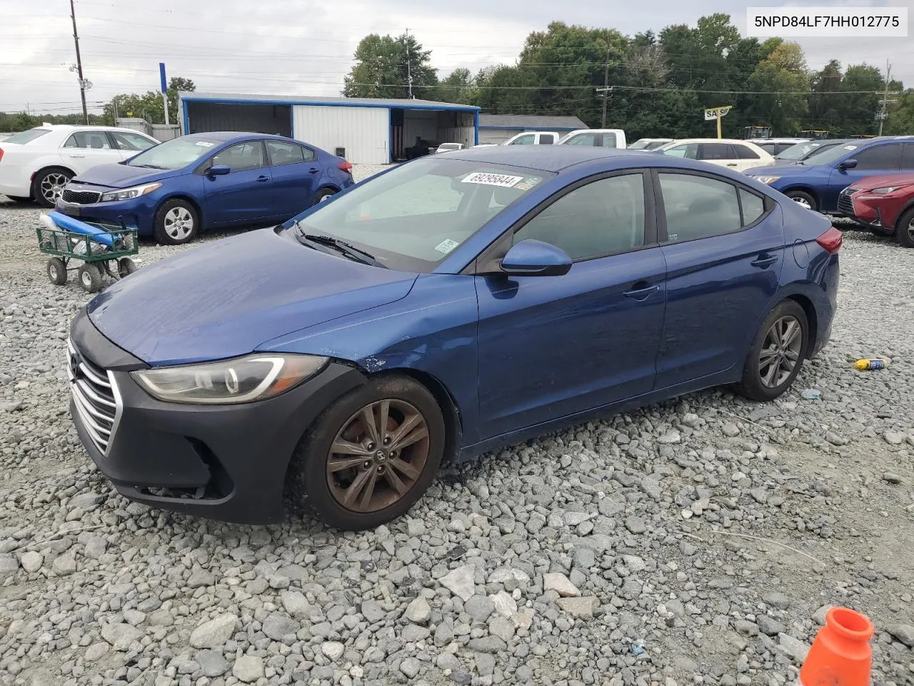 2017 Hyundai Elantra Se VIN: 5NPD84LF7HH012775 Lot: 69295844