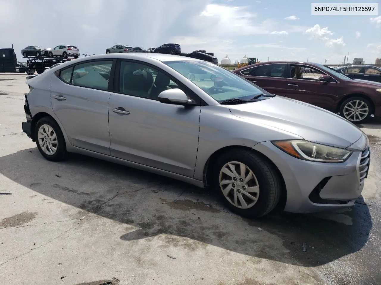 2017 Hyundai Elantra Se VIN: 5NPD74LF5HH126597 Lot: 69338704