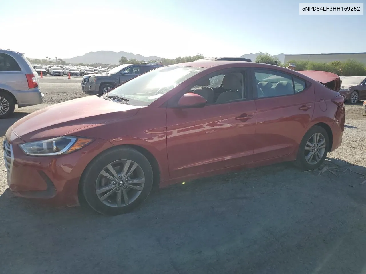 5NPD84LF3HH169252 2017 Hyundai Elantra Se