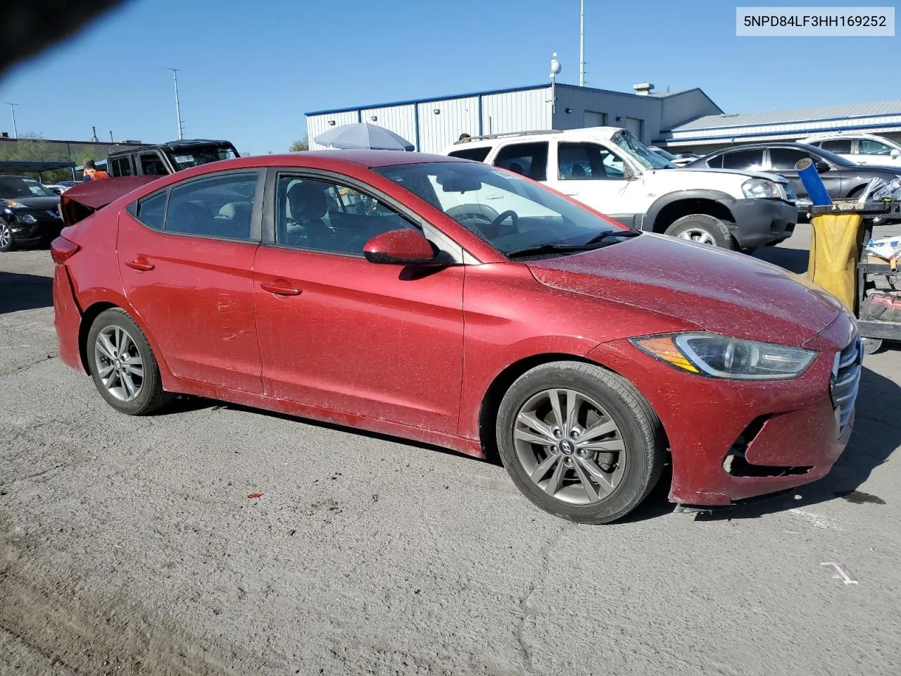 5NPD84LF3HH169252 2017 Hyundai Elantra Se