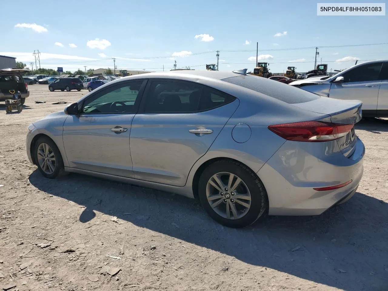 2017 Hyundai Elantra Se VIN: 5NPD84LF8HH051083 Lot: 69647164