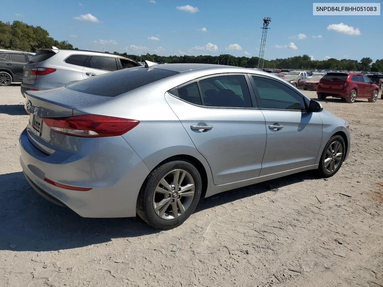 2017 Hyundai Elantra Se VIN: 5NPD84LF8HH051083 Lot: 69647164