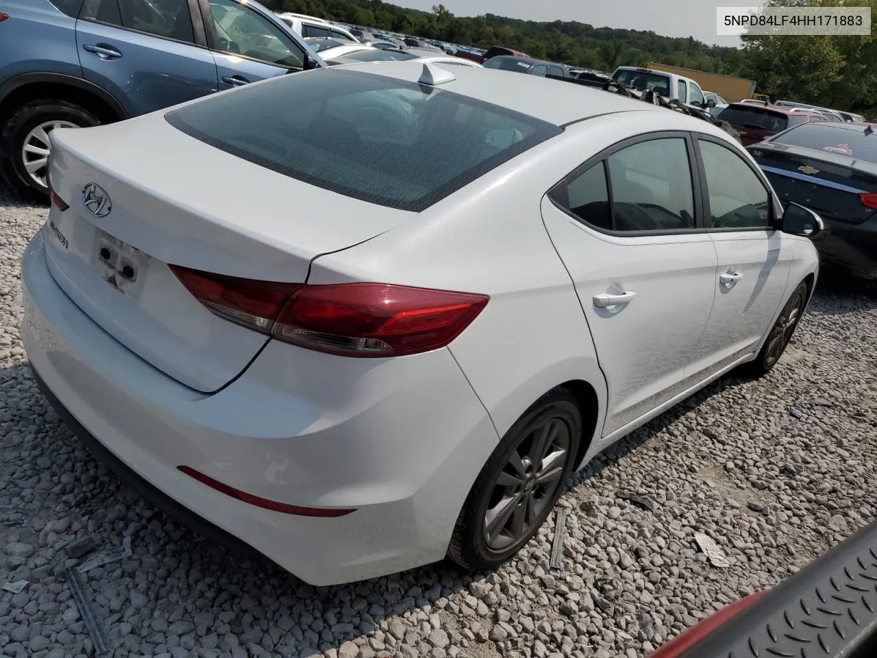 2017 Hyundai Elantra Se VIN: 5NPD84LF4HH171883 Lot: 69782364