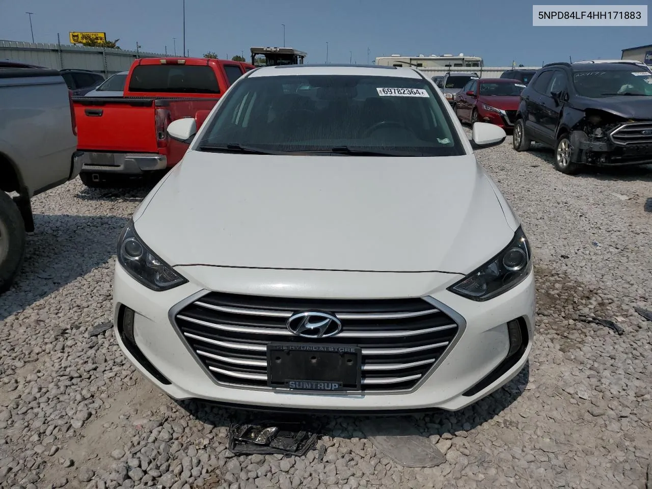 2017 Hyundai Elantra Se VIN: 5NPD84LF4HH171883 Lot: 69782364