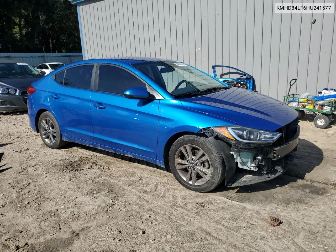 KMHD84LF6HU241577 2017 Hyundai Elantra Se