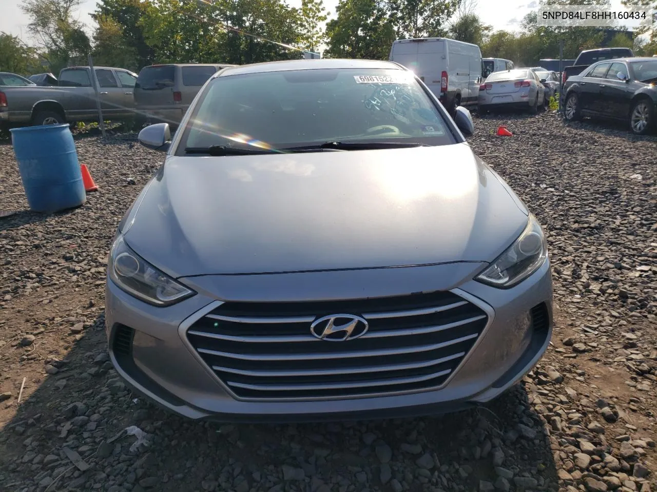 2017 Hyundai Elantra Se VIN: 5NPD84LF8HH160434 Lot: 69815224